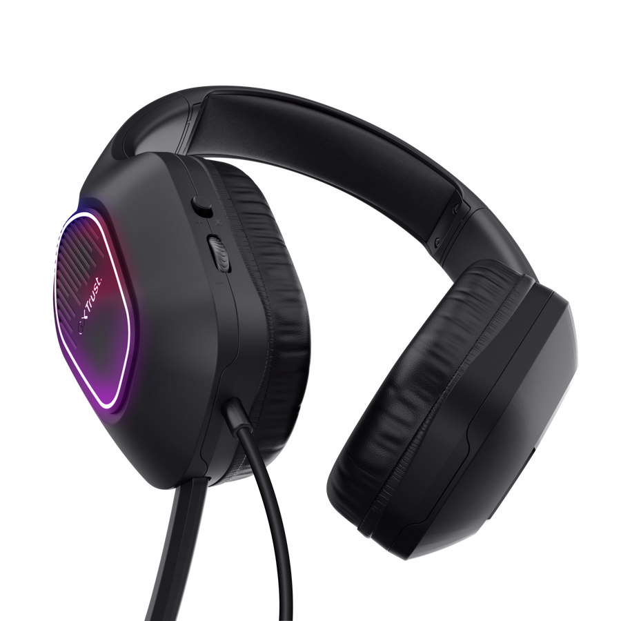 CUFFIA DA GAMING TRUST ZIROX NERA
