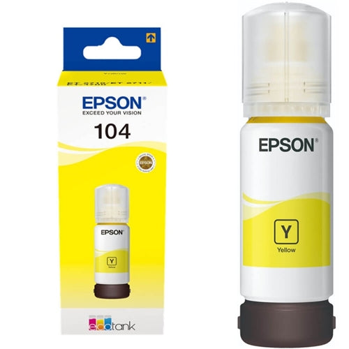 EPSON 104 ECOTANK ET2710 ET2720 ET4700 ET4750 YELLOW