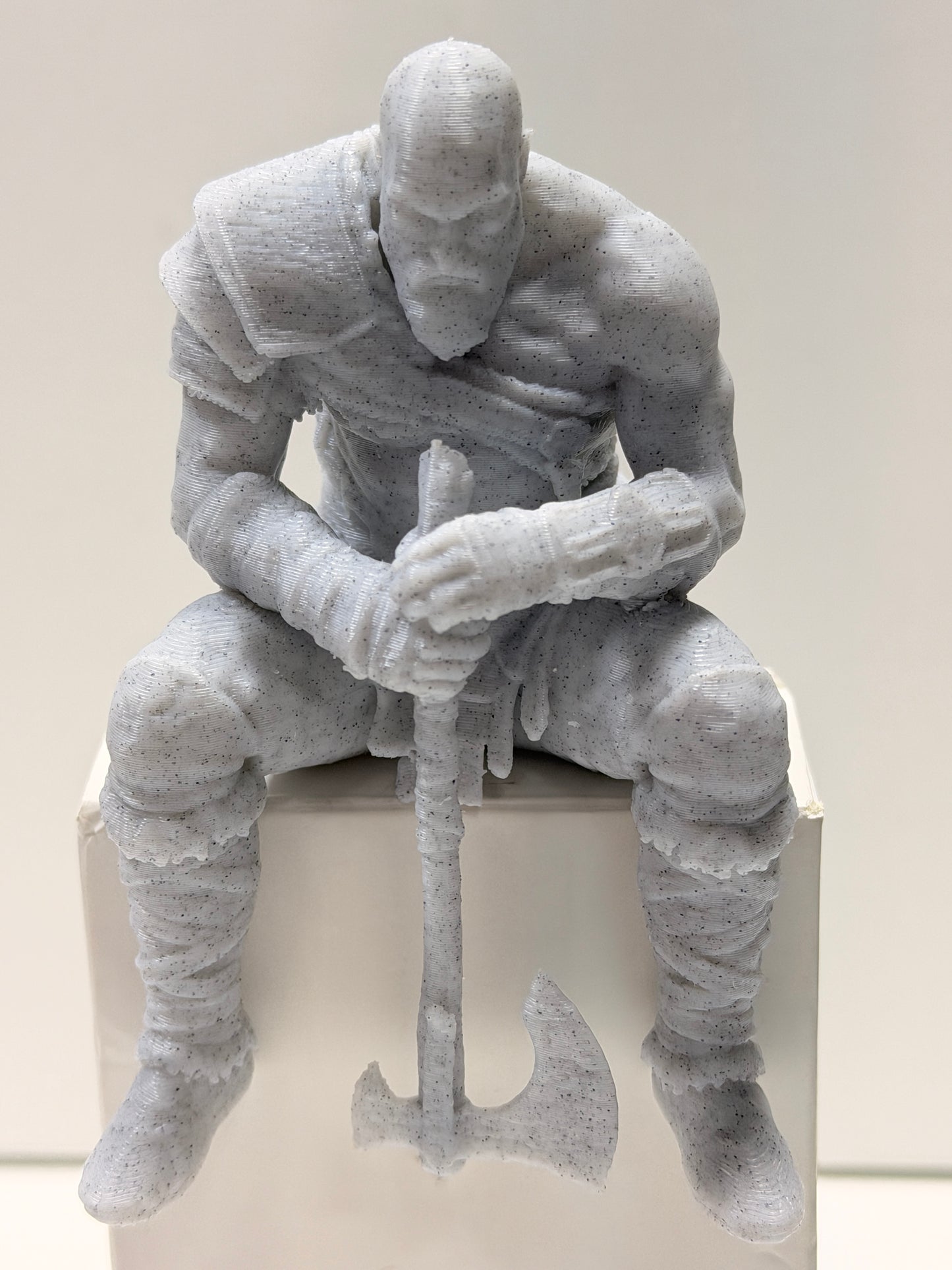 Statuetta Guerriero a Riposo (Kratos)