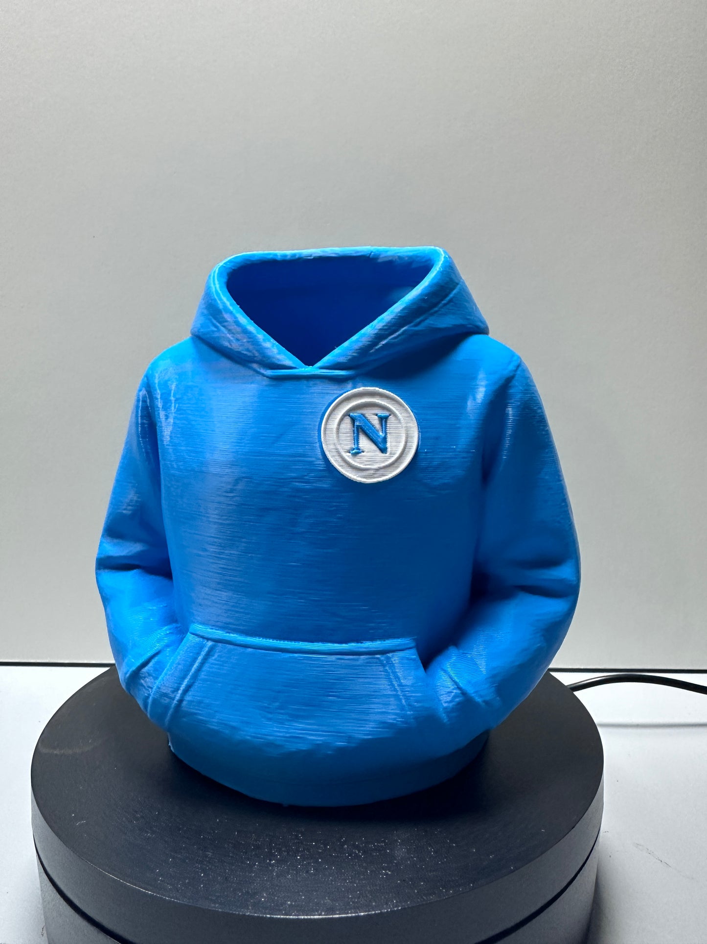 Portapenne "Felpa con Cappuccio" Napoli – Stampa 3D Originale