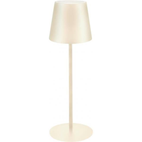 LAMPADA DA TAVOLO MAJESTICK RICARICABILE SENZA FILO AVORIO