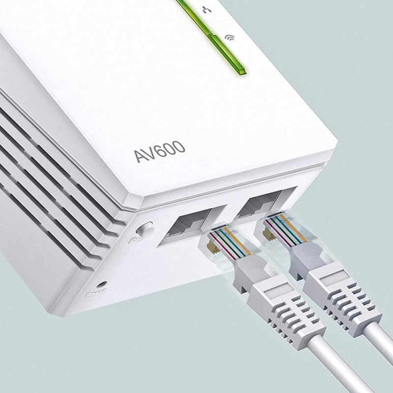 Starter Kit Powerline AV600 Wireless N 300Mbps con 2 porte Ethernet
