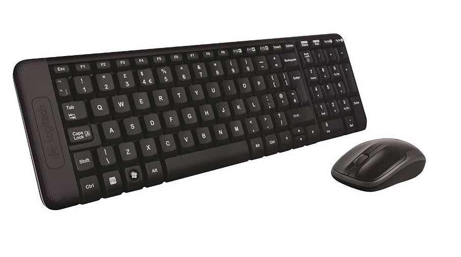 TASTIERA E MOUSE WIFI LOGITECH MK220