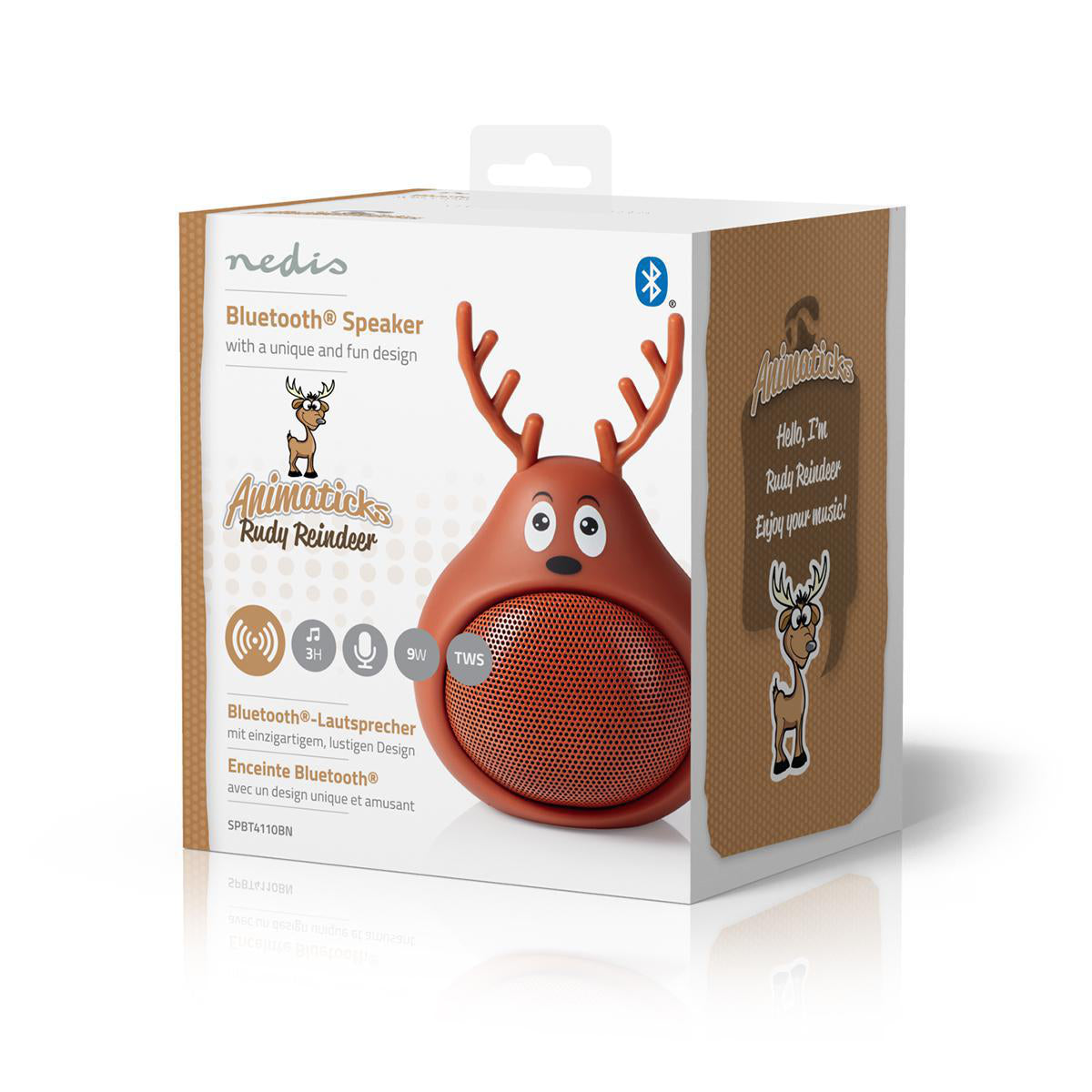 Nedis Cassa Bluetooth Animaticks | 3
Ore di Riproduzione