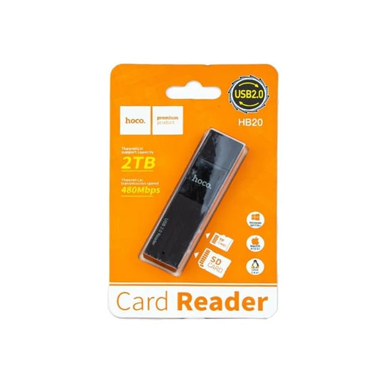 LETTORE DI SCHEDE SD/MICROSD HB20 USB 2.0