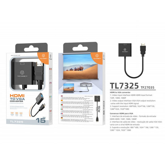 ADATTATORE DA HDMI A VGA