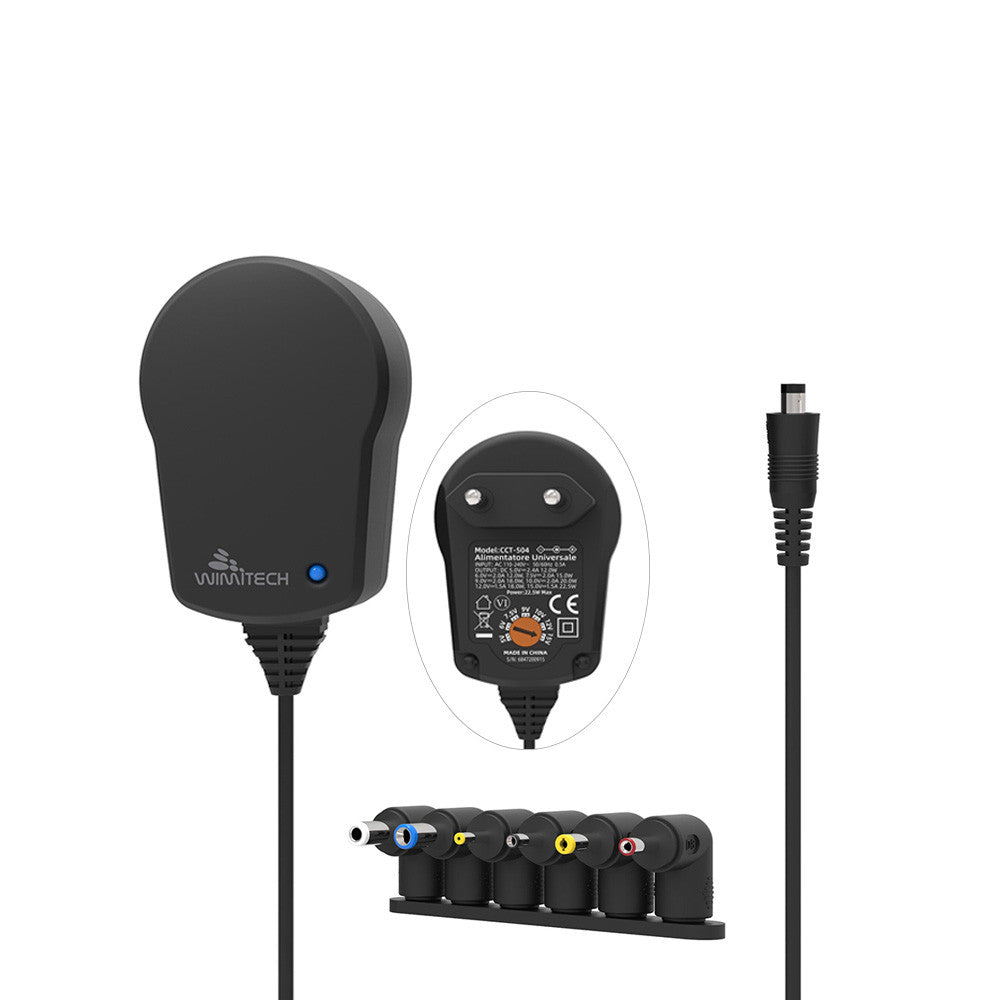 CCT-504 ALIMENTATORE UNIVERSALE AC/DC MAX2400mA – SmartSoftware Technology