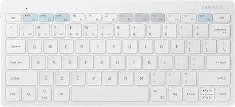 Samsung EJ-B3400 tastiera Bluetooth QWERTY Inglese Bianco