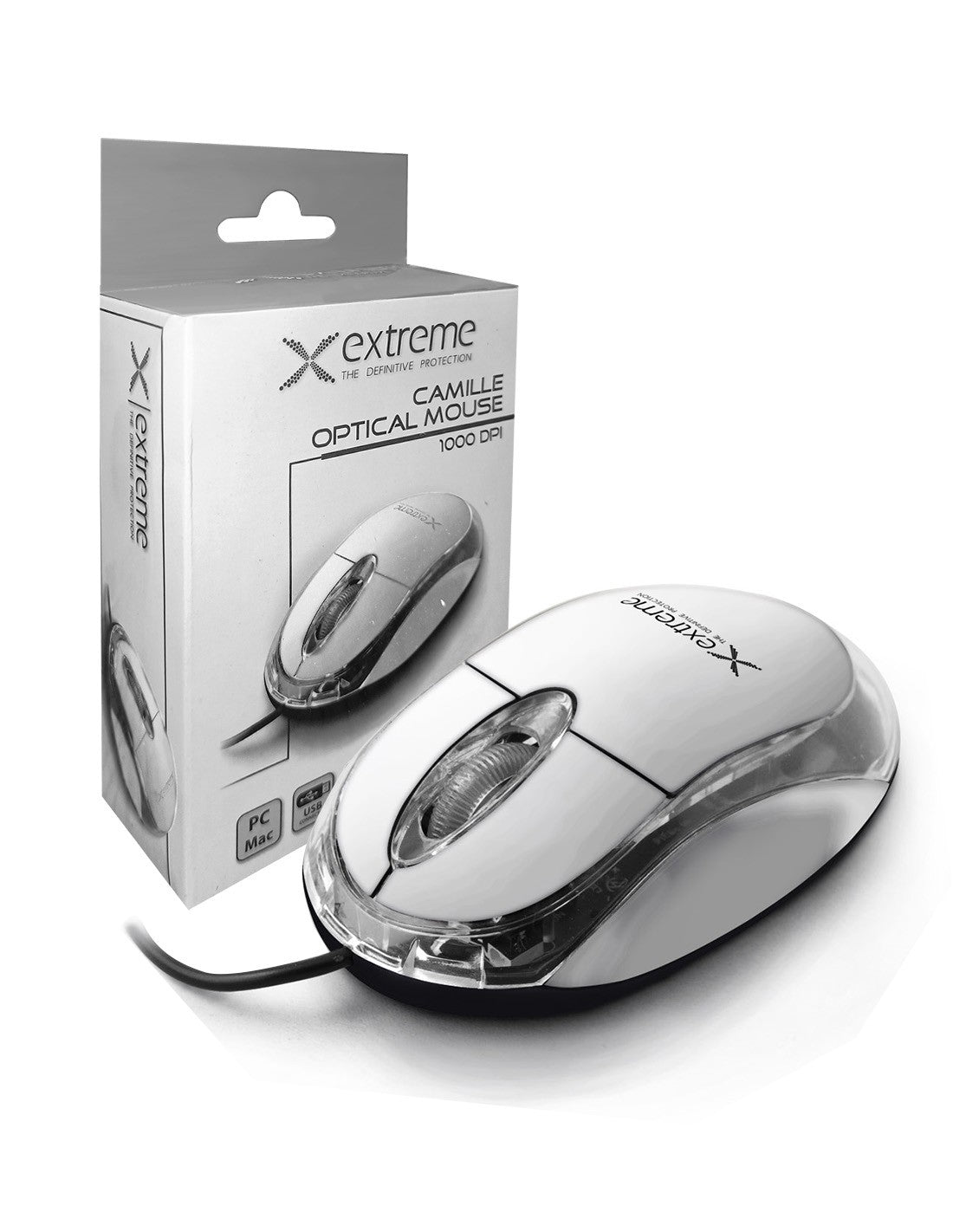 MOUSE CABLATO SENSORE
OTTICO 1000DPI USB