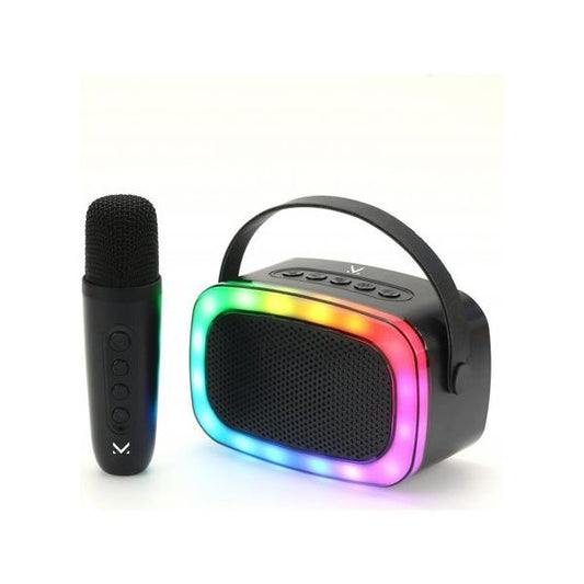 SPEAKER+MICROFONO WIRELESS MAJESTIC KARA-OK RGB
MICROSD/USB/AUX