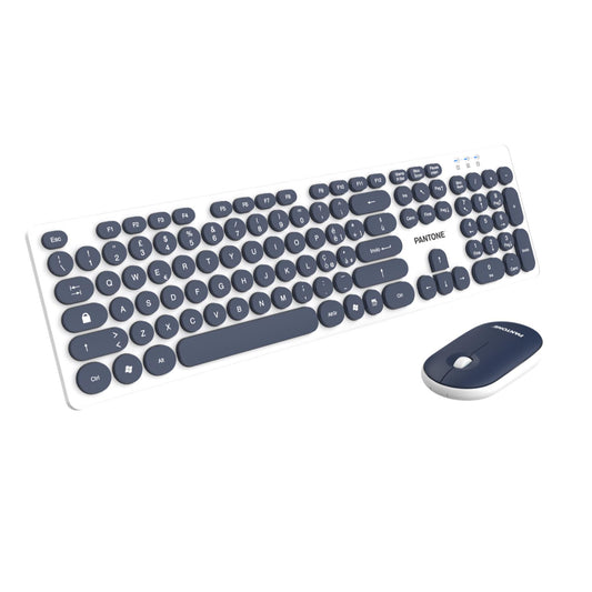 PANTONE PT-MK004N KIT TASTIERA FULL SIZE WIRELESS 
+ MOUSE 2 TASTI DONGLE USB PER CONNESSIONE