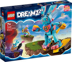 LEGO DREAMZZZ IZZIE E IL CONIGLIO BUNCHU 1
SET 2 MODI DI COSTRUIRE CON MINIFIGURE