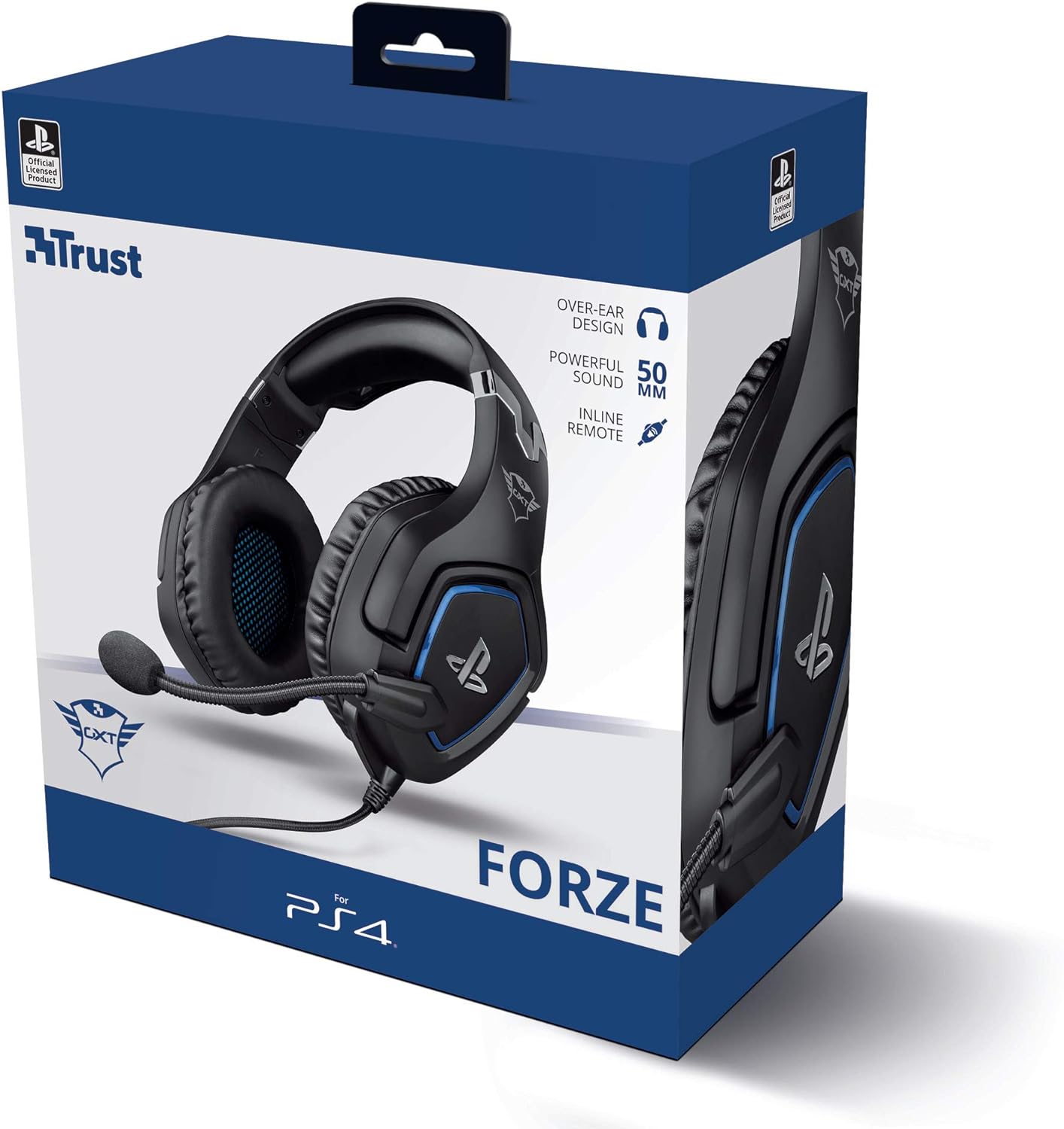 Trust Gaming GXT 488 Forze Cuffie PS4 e PS5 con Licenza Ufficiale
PlayStation, Over-Ear, Microfono Ripiegabile e Archetto Regolabile
