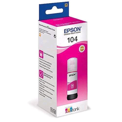 Cartuccia epson ECOTANK 104 magenta
