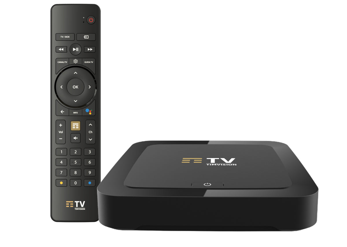 Tim Box Gen 2 TV BOX TIM VISION 2021 4K CON ANDROID TV E DECODER DVB-T2 INTEGRATO ...