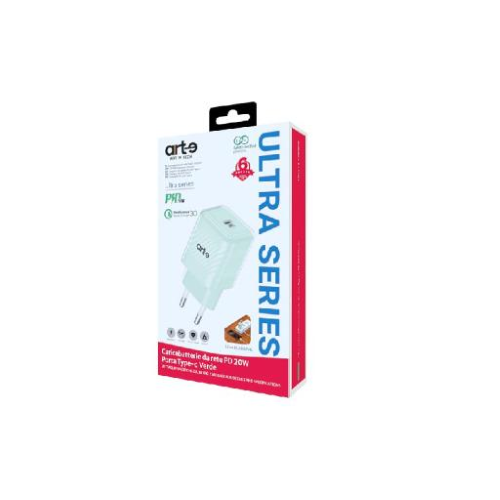 Alimentatore PD20W -  Type-c VERDE