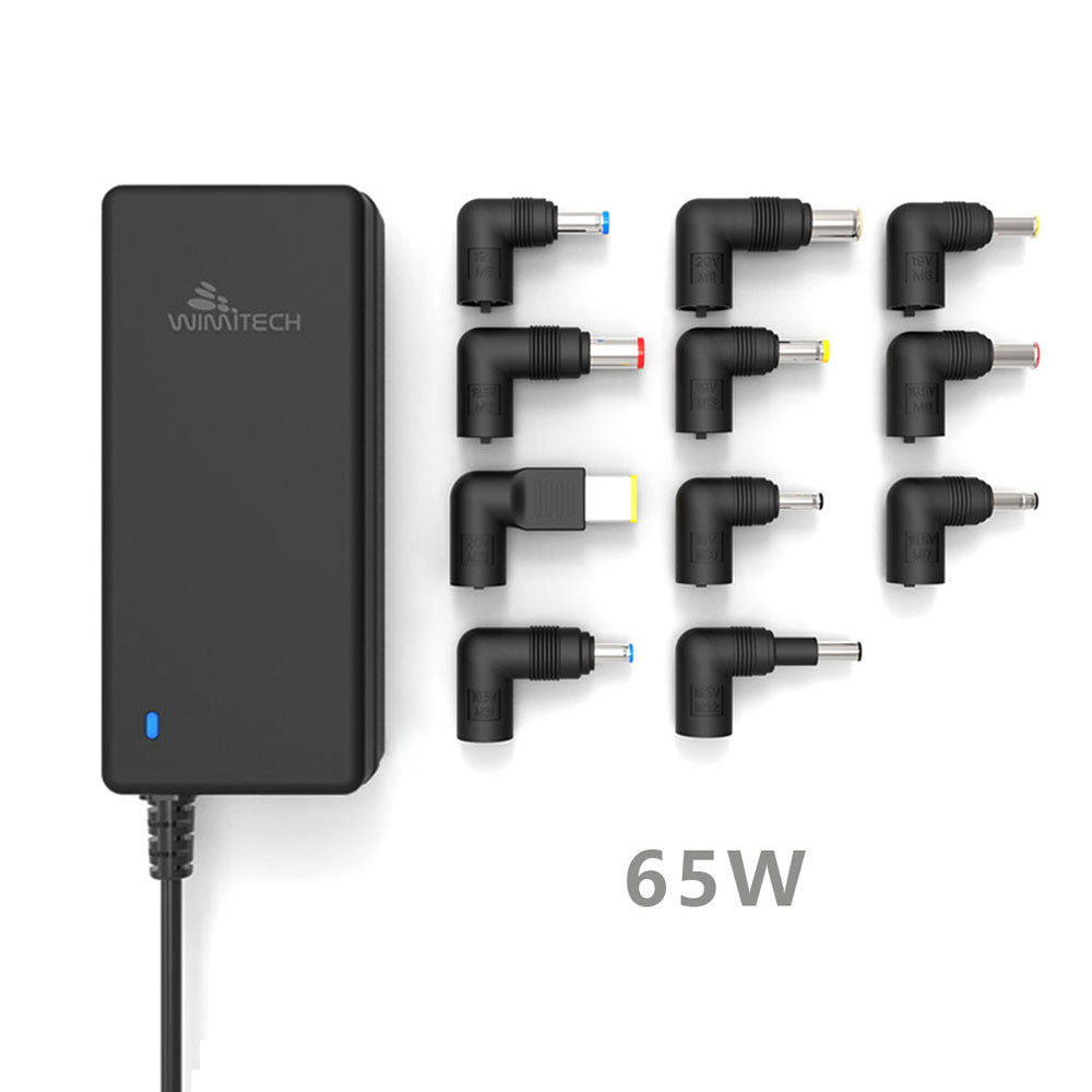 ALIMENTATORE NOTEBOOK  UNIVERSALE 65W CON 8 TIPS