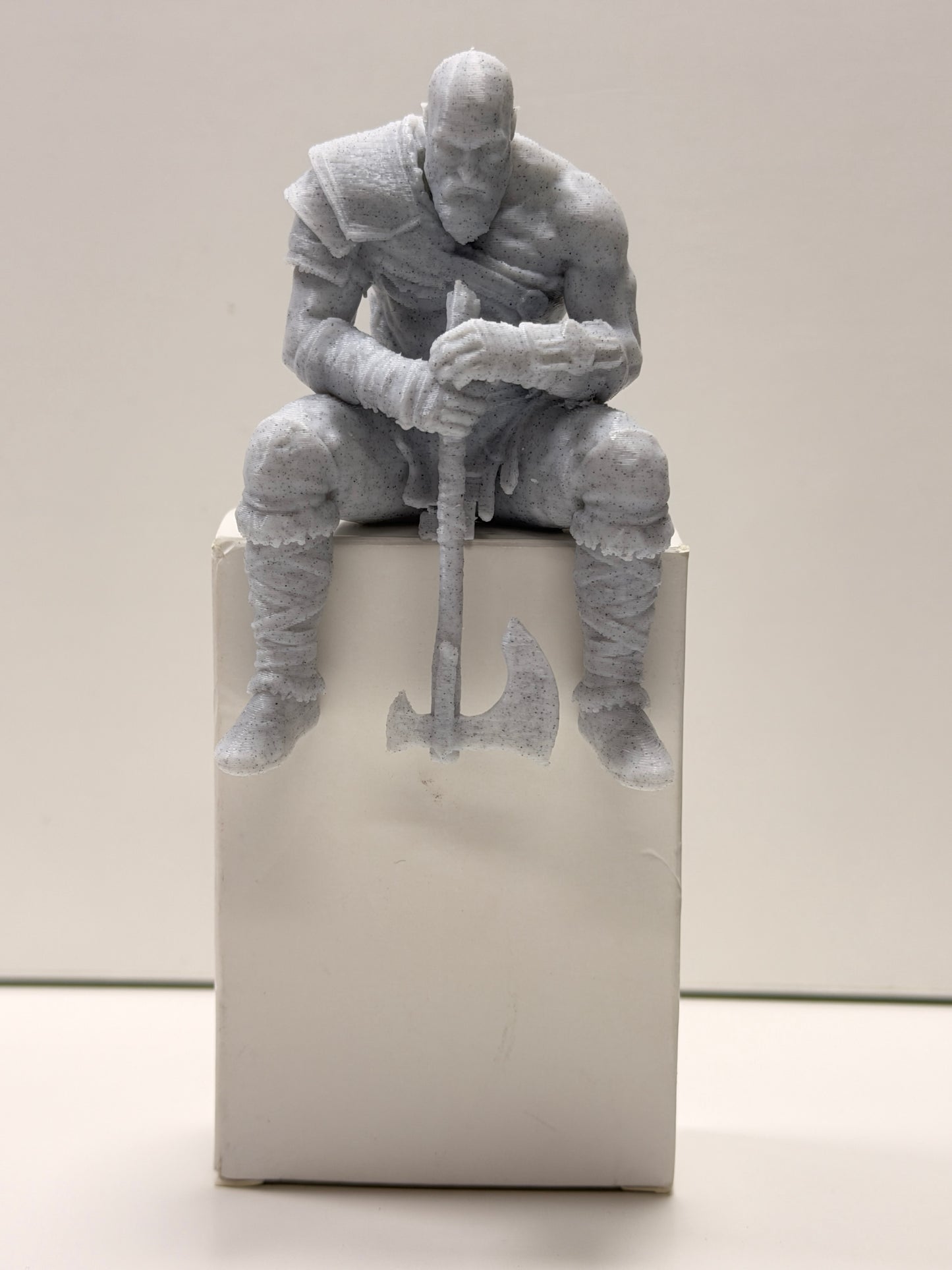 Statuetta Guerriero a Riposo (Kratos)