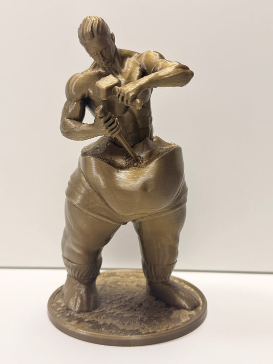 Statuetta "Self-Made Man" (L'Uomo che scolpisce se stesso)