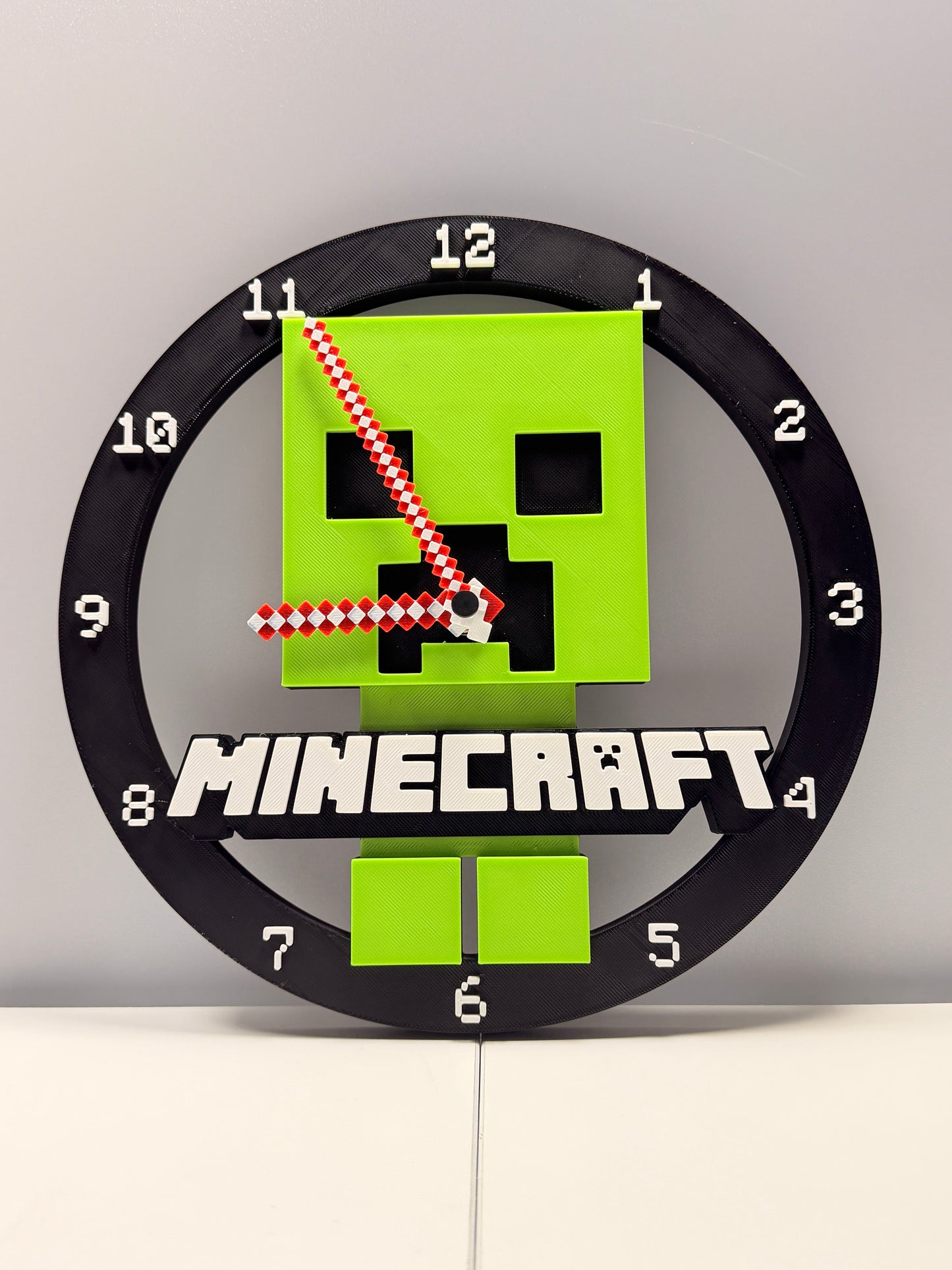 Orologio da Parete Minecraft "Creeper"