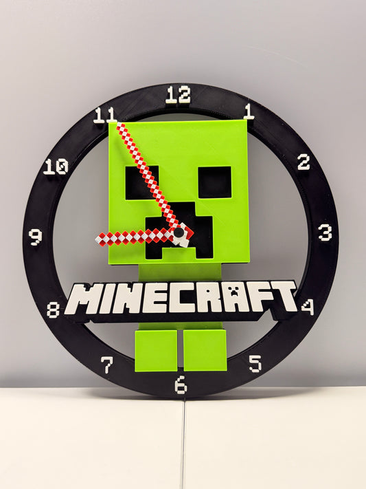 Orologio da Parete Minecraft "Creeper"