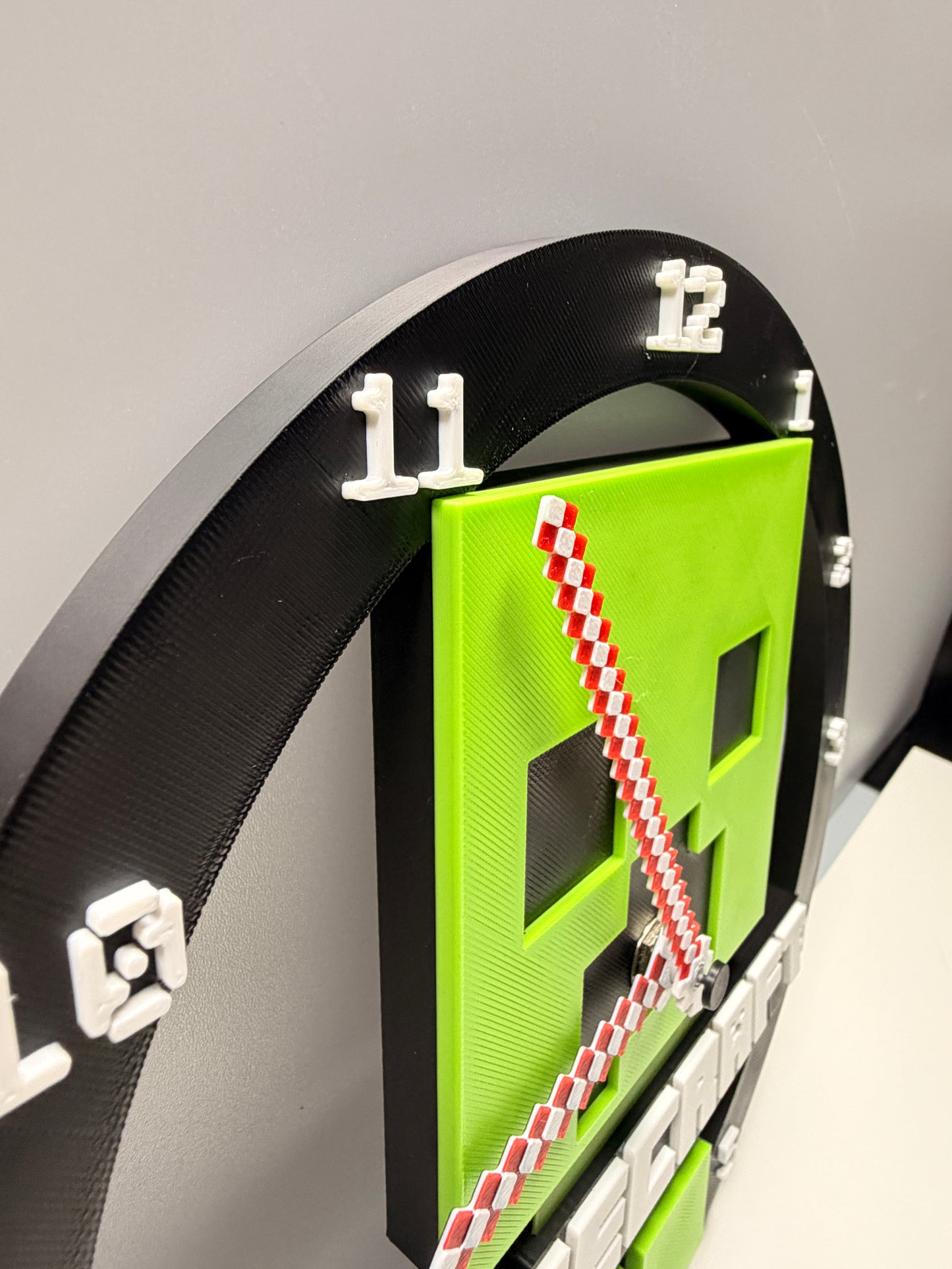 Orologio da Parete Minecraft "Creeper"