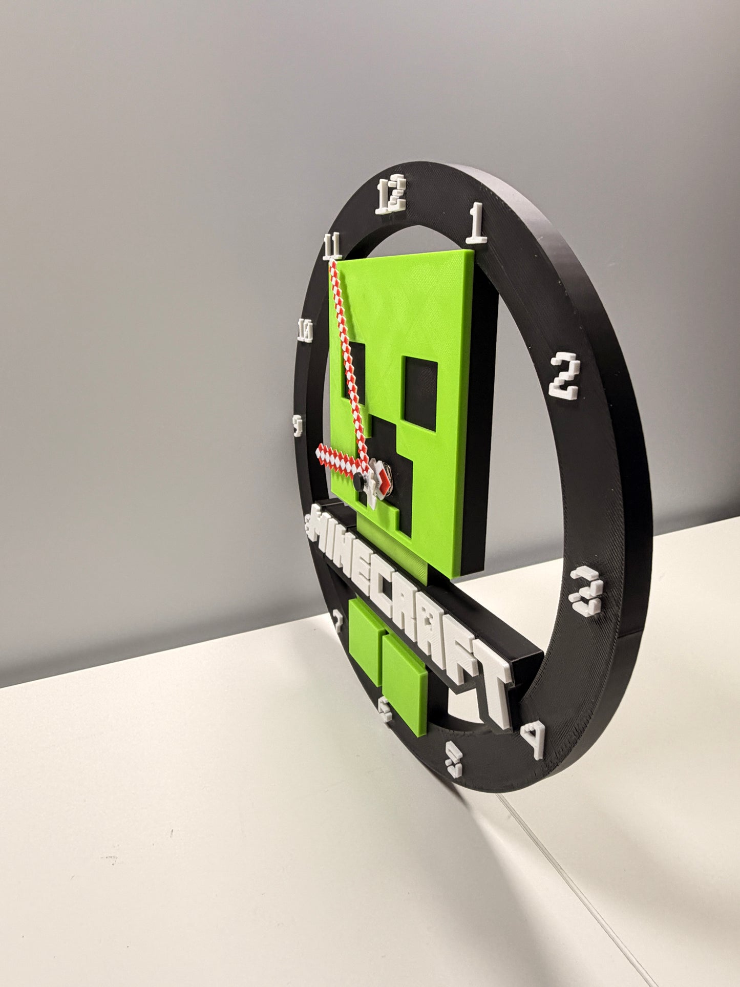 Orologio da Parete Minecraft "Creeper"
