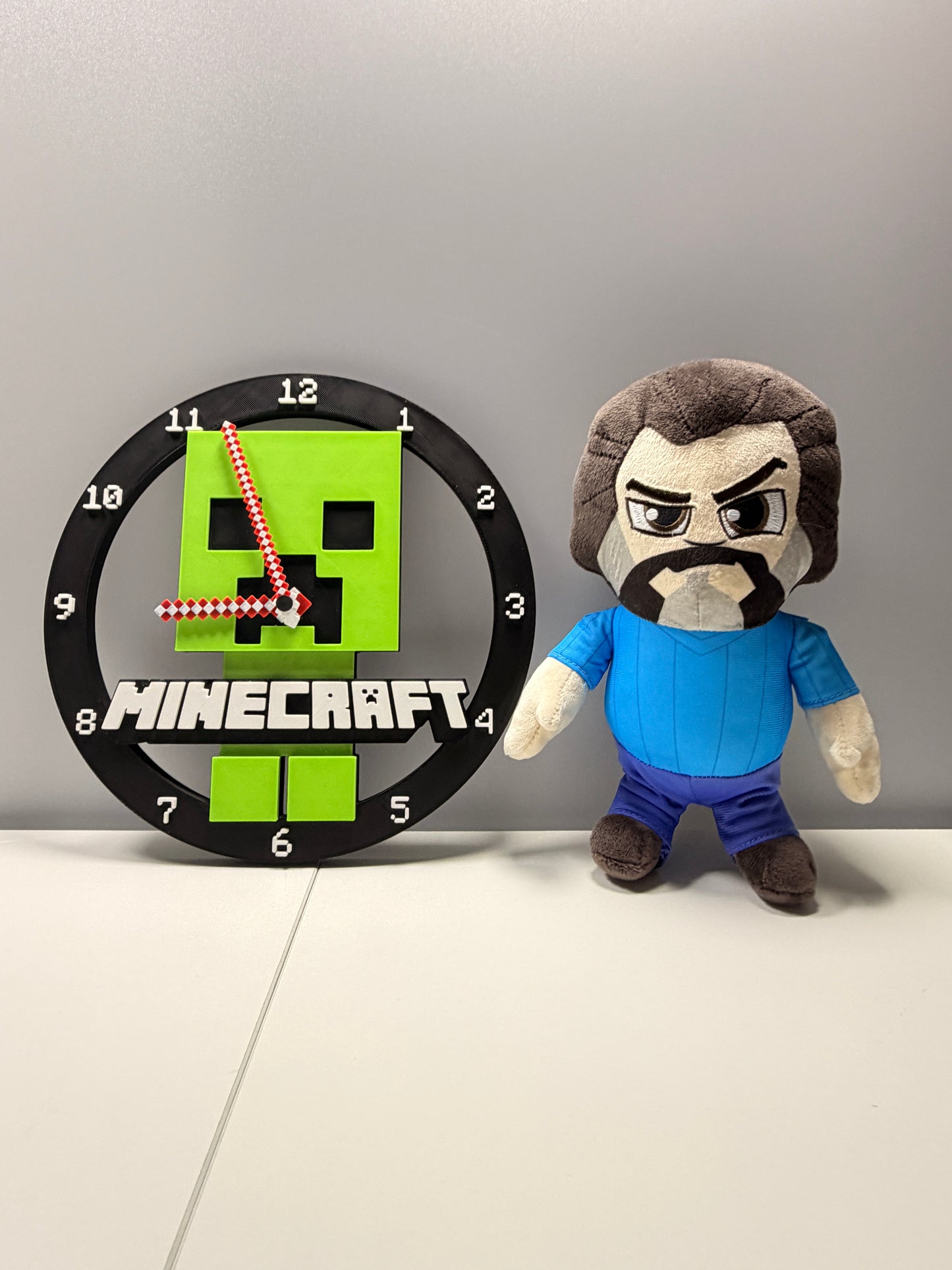Orologio da Parete Minecraft "Creeper"