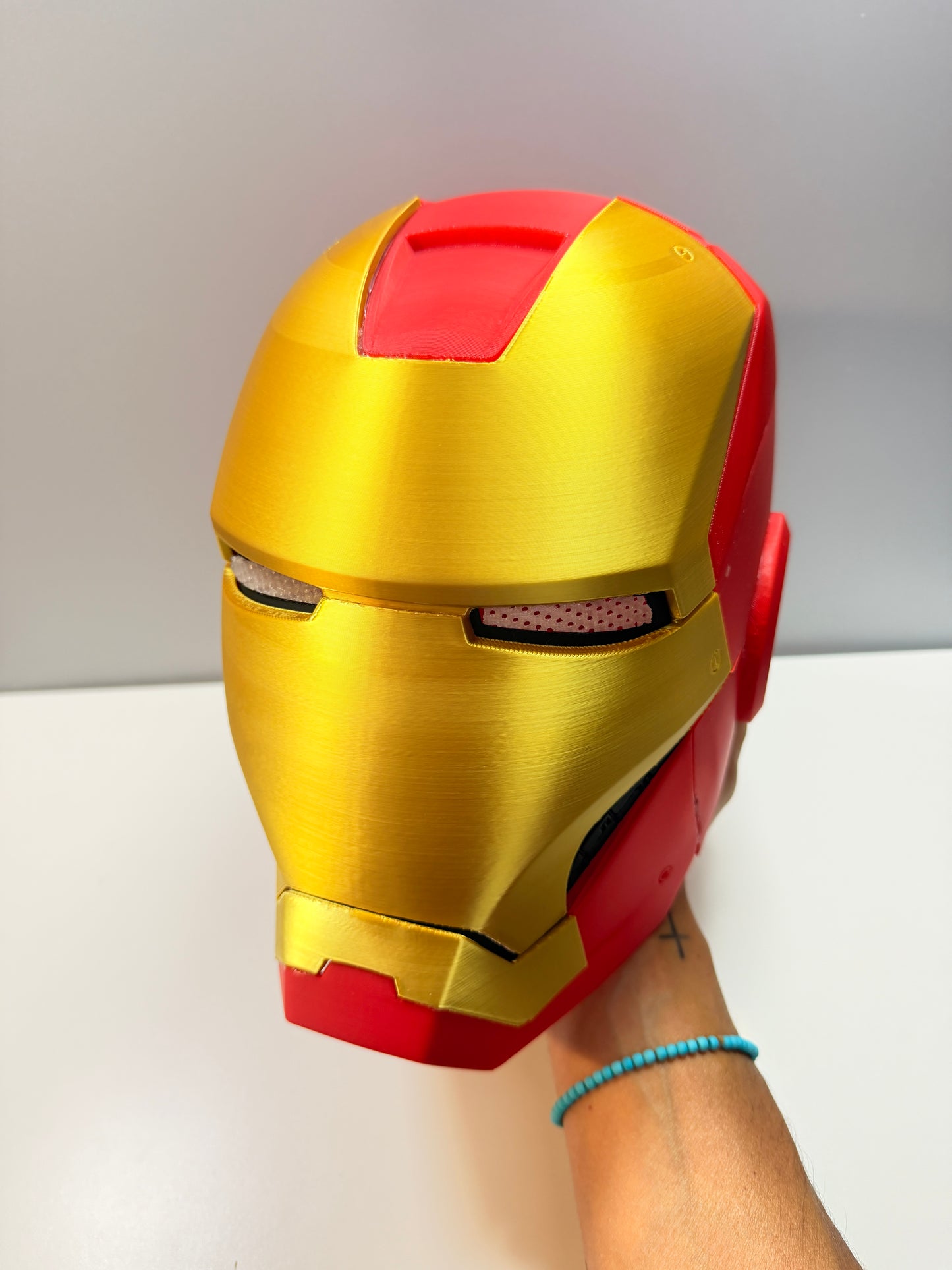 Replica Casco Iron Man Mark III - Stampa 3D Artigianale a Grandezza Naturale 🎯