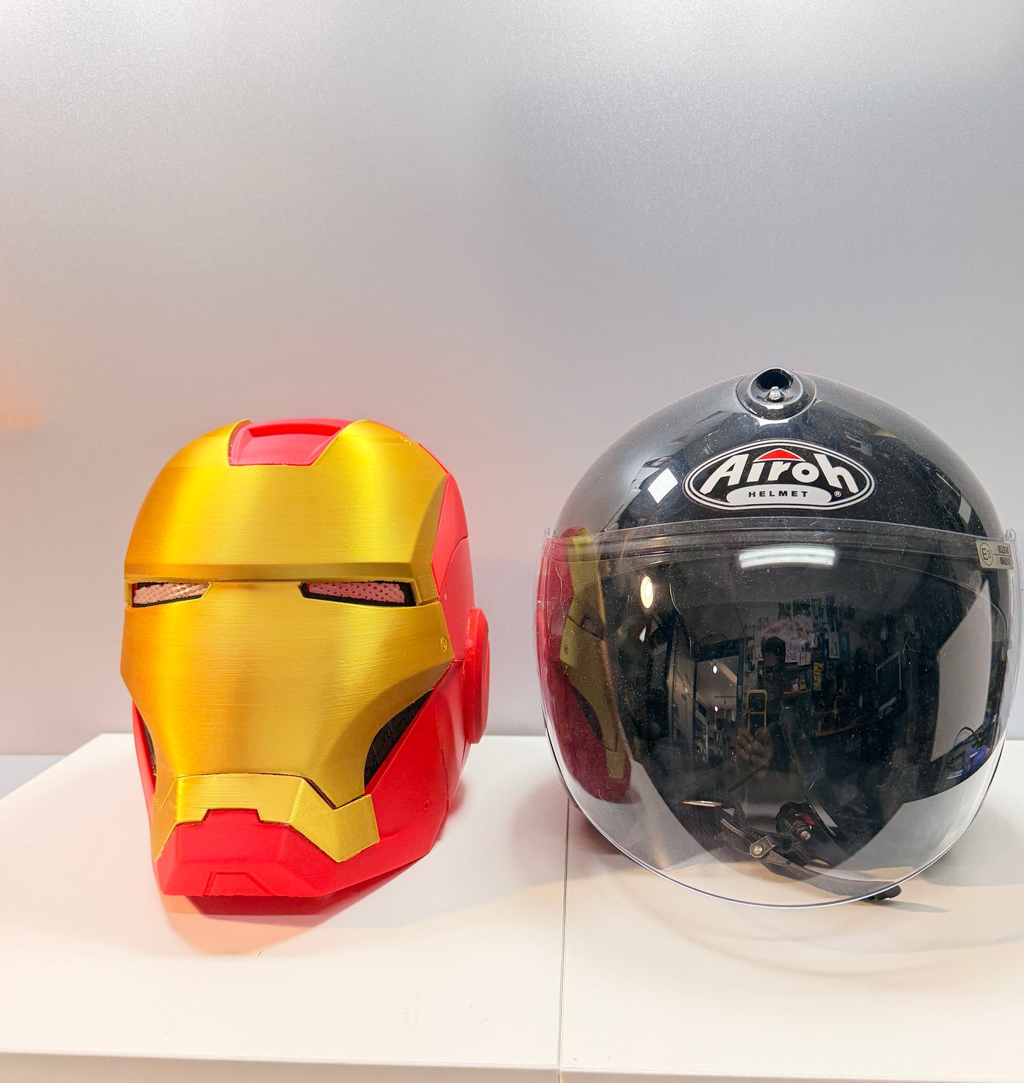 Replica Casco Iron Man Mark III - Stampa 3D Artigianale a Grandezza Naturale 🎯