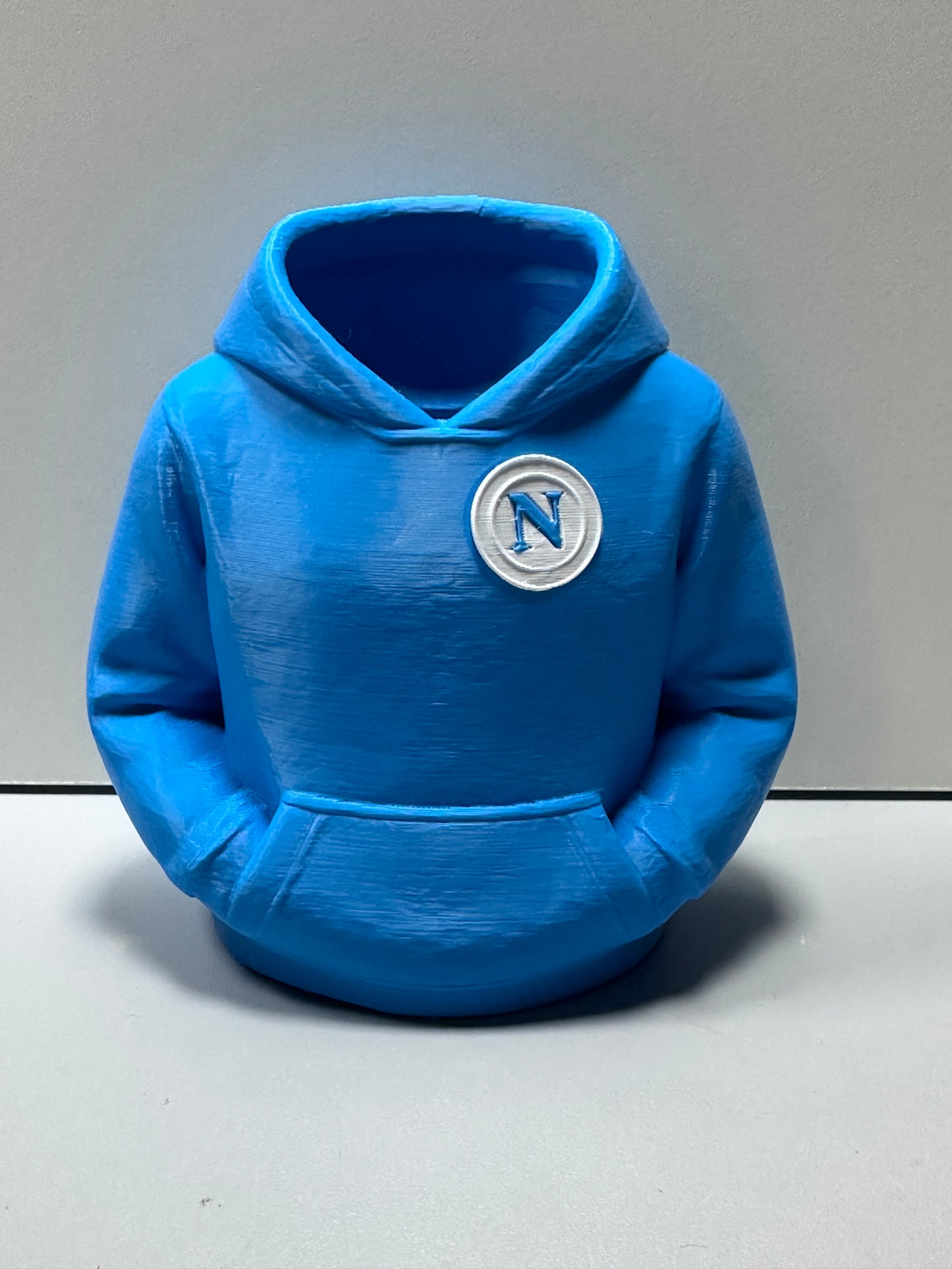 Portapenne "Felpa con Cappuccio" Napoli – Stampa 3D Originale
