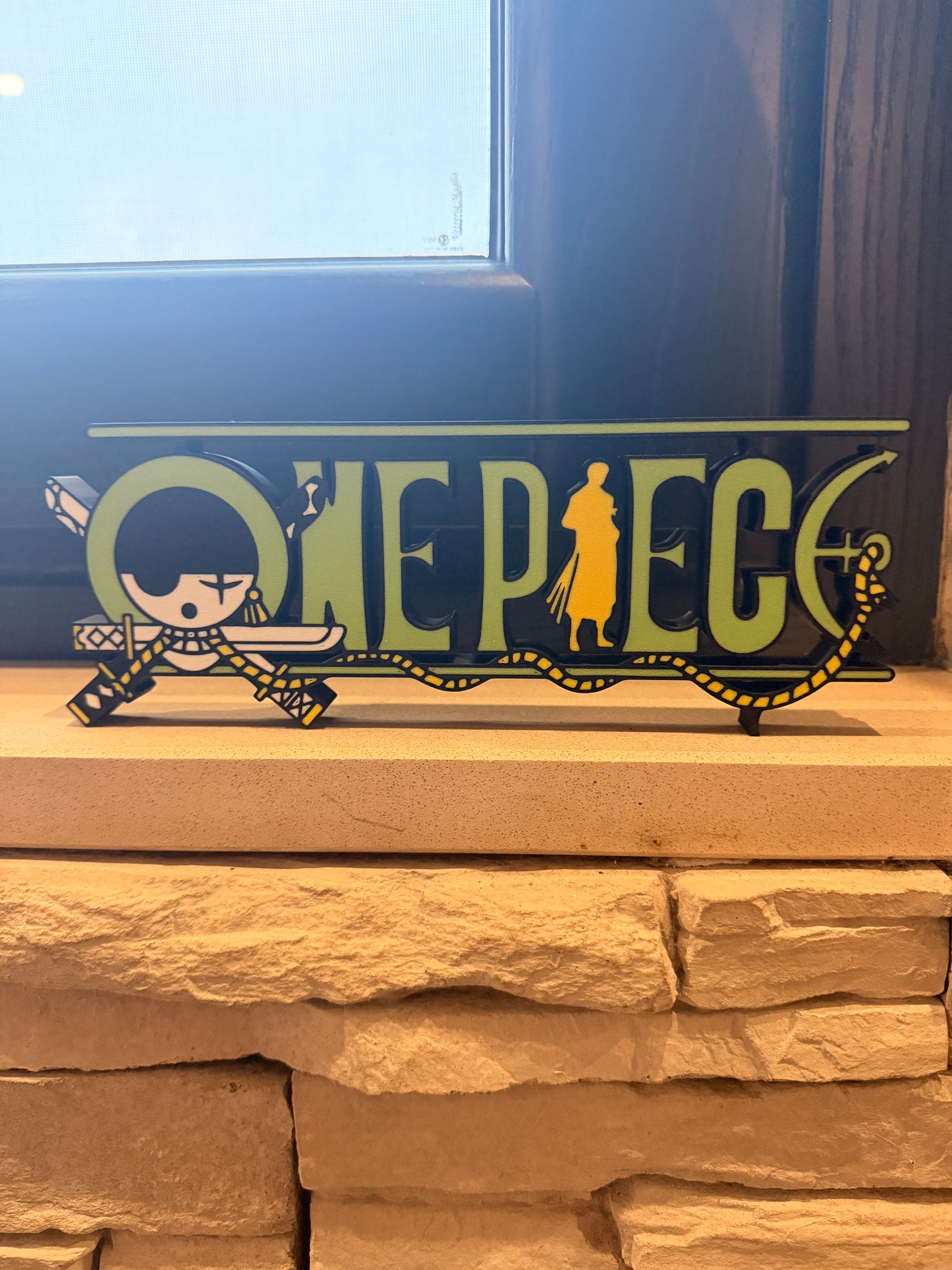 Insegna Logo One Piece "Roronoa Zoro Edition"