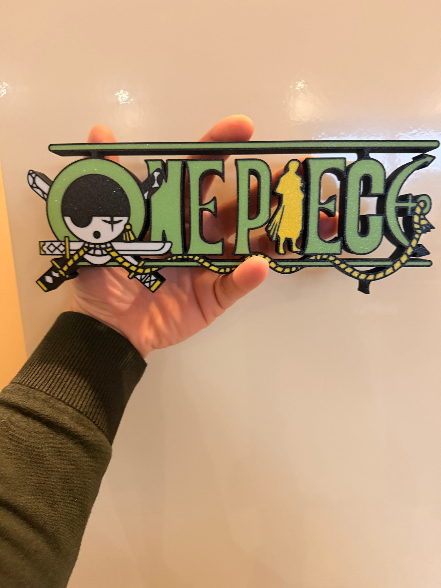 Insegna Logo One Piece "Roronoa Zoro Edition"