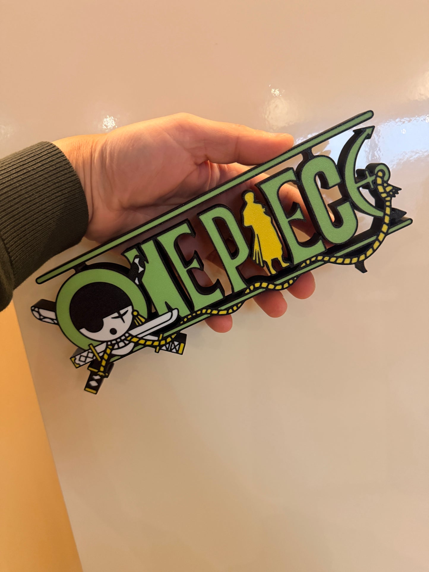 Insegna Logo One Piece "Roronoa Zoro Edition"