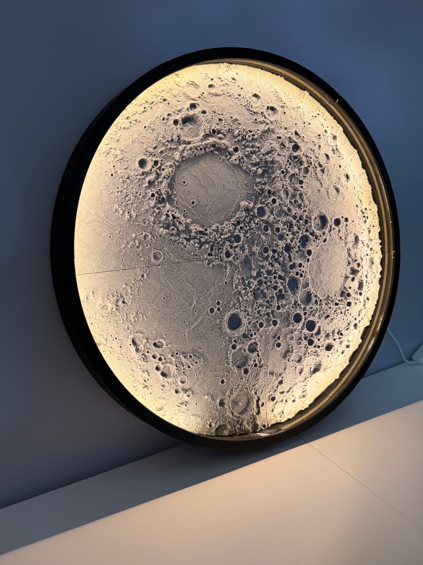 Lampada Luna 3D a Parete/Tavolo