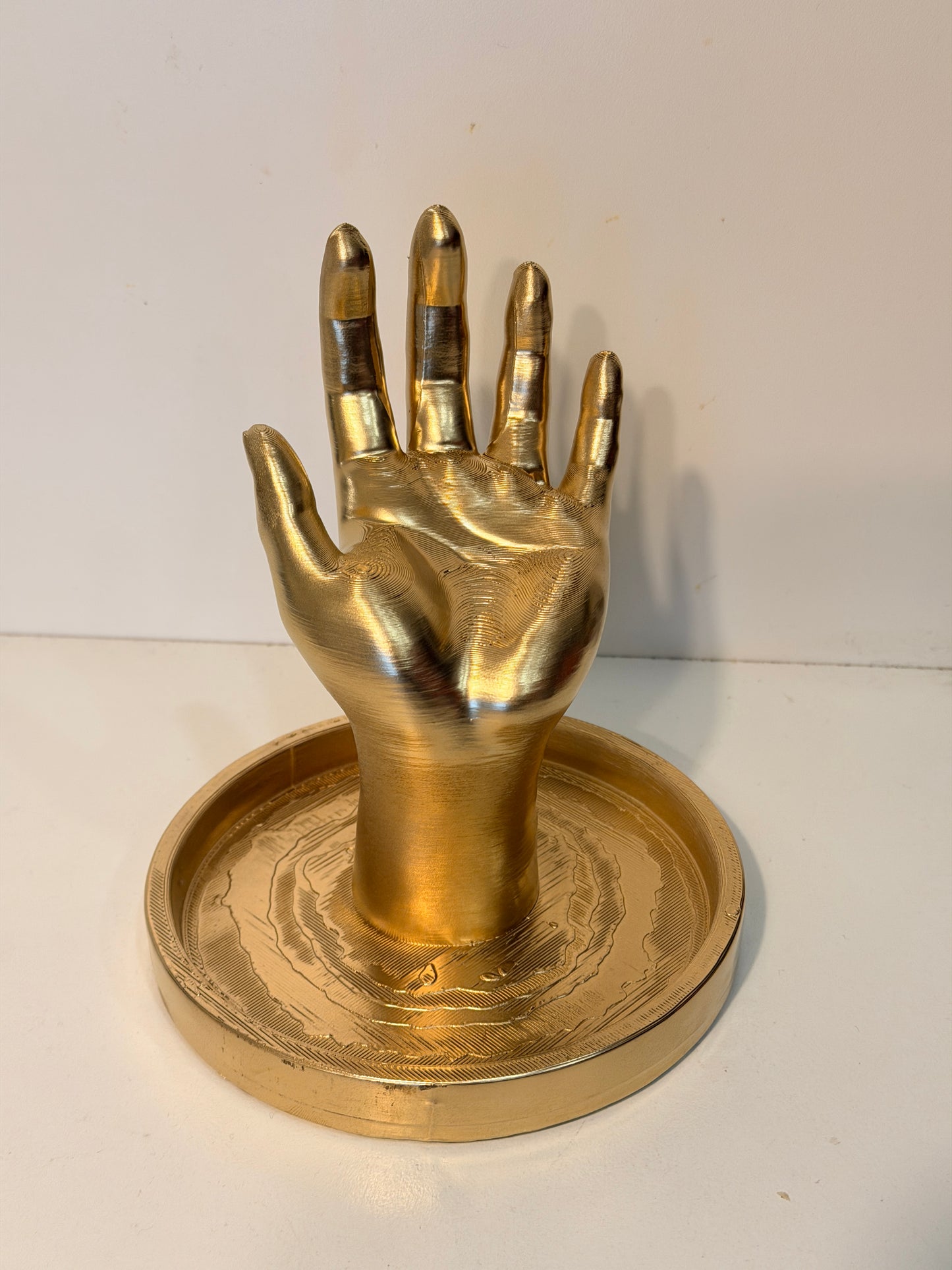Porta Gioielli Elegante a Mano con Svuotatasche