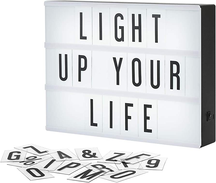 Lightbox Bianco. Size 30x22x6cm