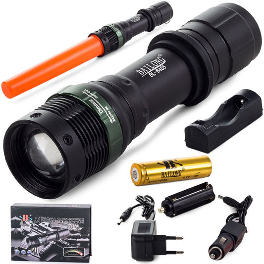 Torcia tattica Bailong zoom LED

CREE XML-T6