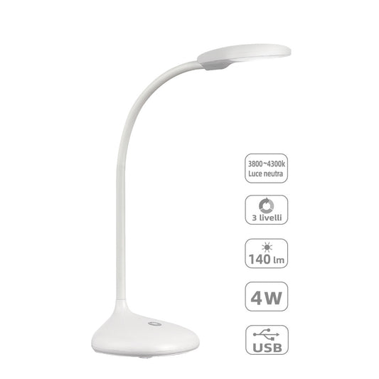 WIMITECH LUP-1008 LAMPADA DA TAVOLO A LED 4W