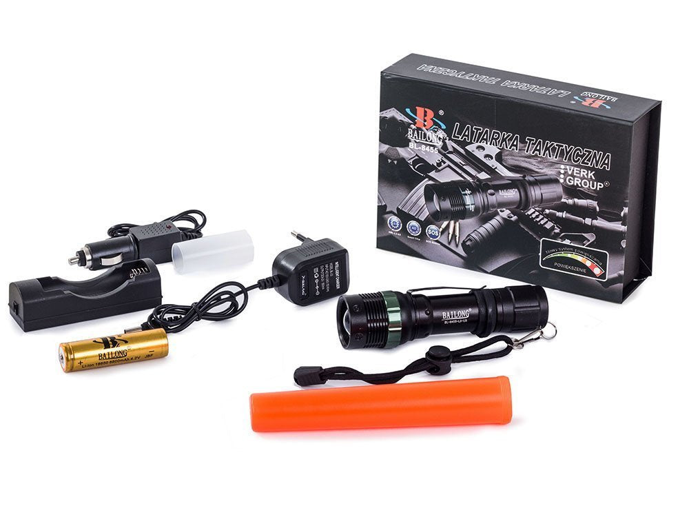 Torcia tattica Bailong zoom LED

CREE XML-T6