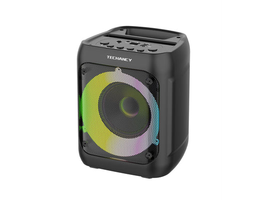 Altoparlanti stereo Bluetooth 5.0, altoparlante portatile senza fili, luci colorate, batteria da 1500 Mah