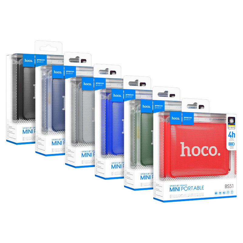 CASSA BLUETOOTH HOCO BS51 BLU CHIARO