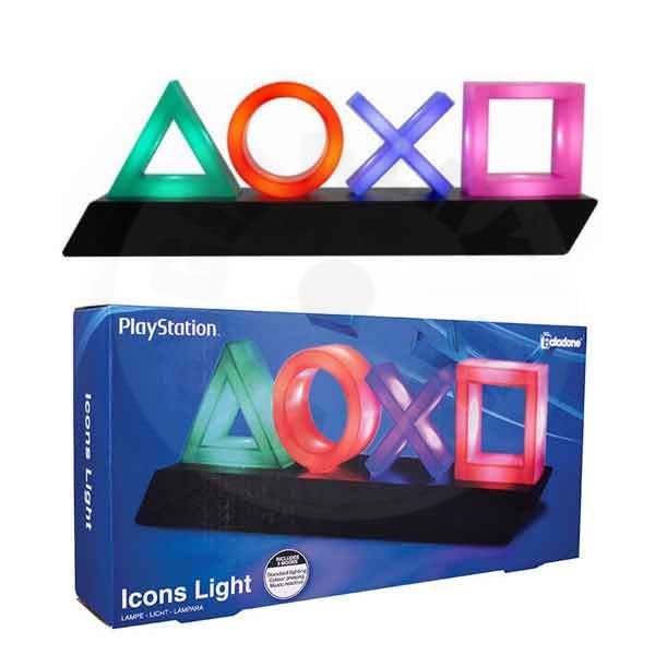 Paladone PP4140PS Lampada Playstation Icons Multicolore