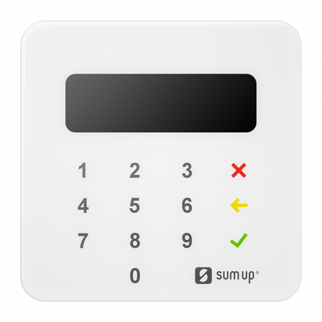 MOBILE POS SUMUP AIR LETTORE DI CARTE BLUETOOTH PER
ANDROID-IOS