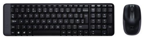 TASTIERA E MOUSE WIFI LOGITECH MK220