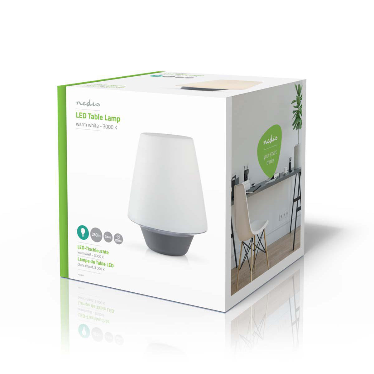NEDIS LAMPADA DA TAVOLO 3,6W 3W