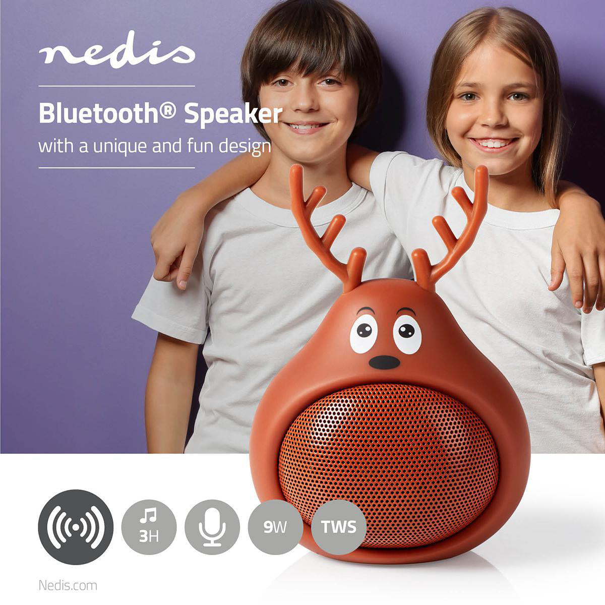 Nedis Cassa Bluetooth Animaticks | 3
Ore di Riproduzione