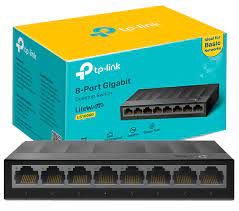 SWITCH  TP-LINK LS1008G GIGABIT 8 PORTE