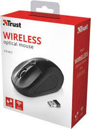 MOUSE OTTICO TRUST WIRELESS CON 3
PULSANTI NERO