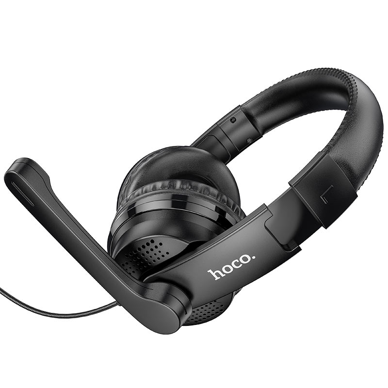 Hoco cuffia gaming W103 con microfono magic tour black